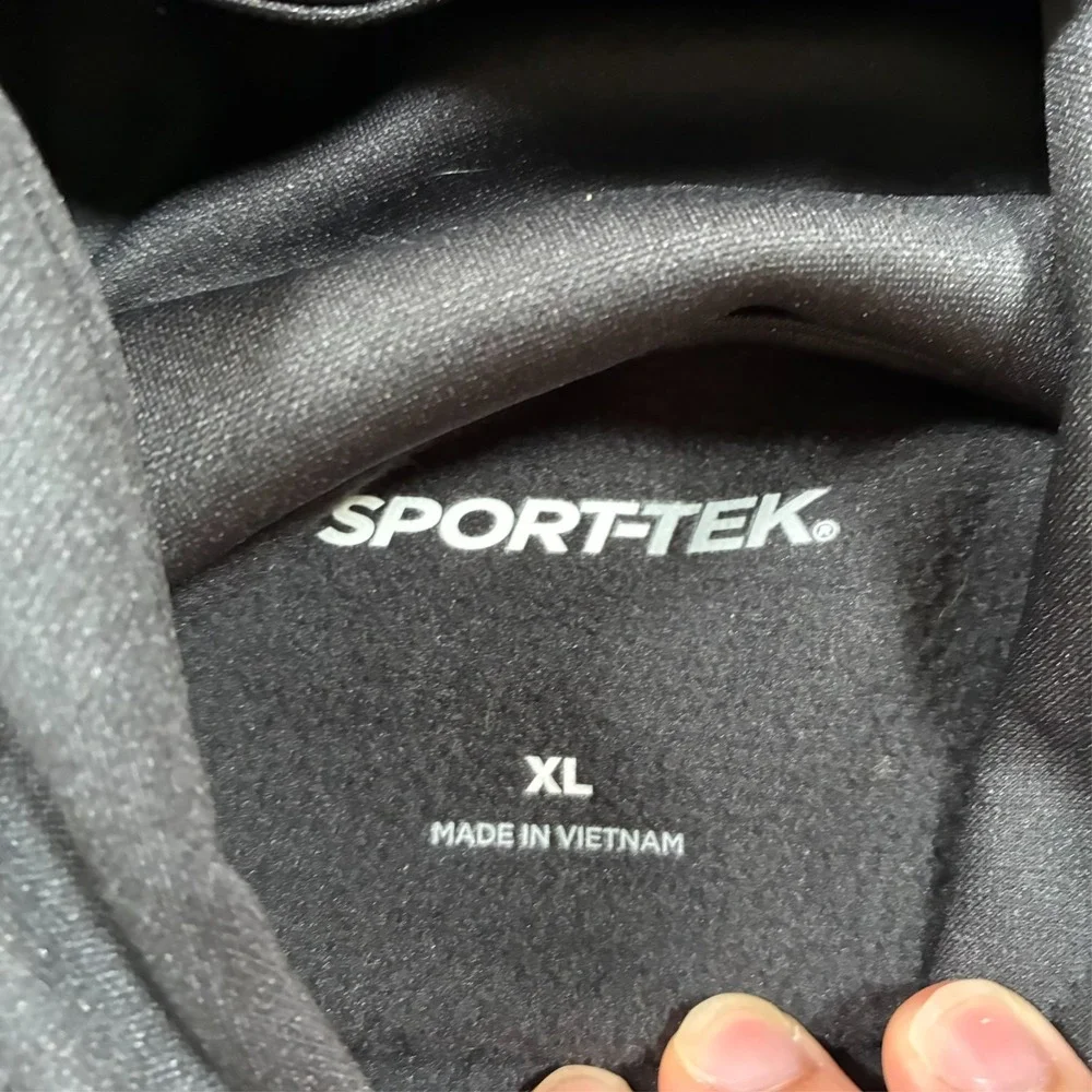 Sport Tek Hoodie Mens Size‎ XL Black Cantina Louie Graphic Pullover Sweatshirt